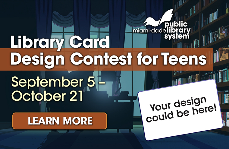 Library Card Design Contest for Teens